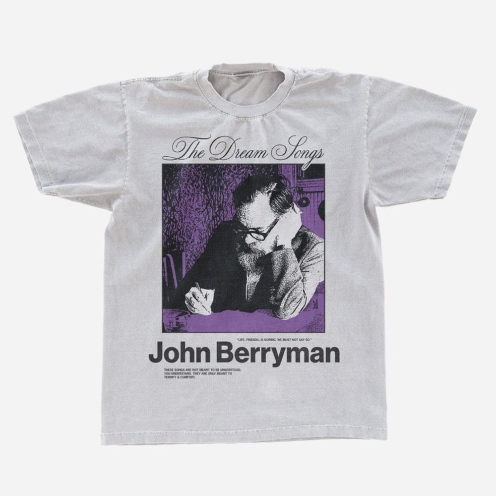 John Berryman Vintage Tee, The Dream Songs T-shirt